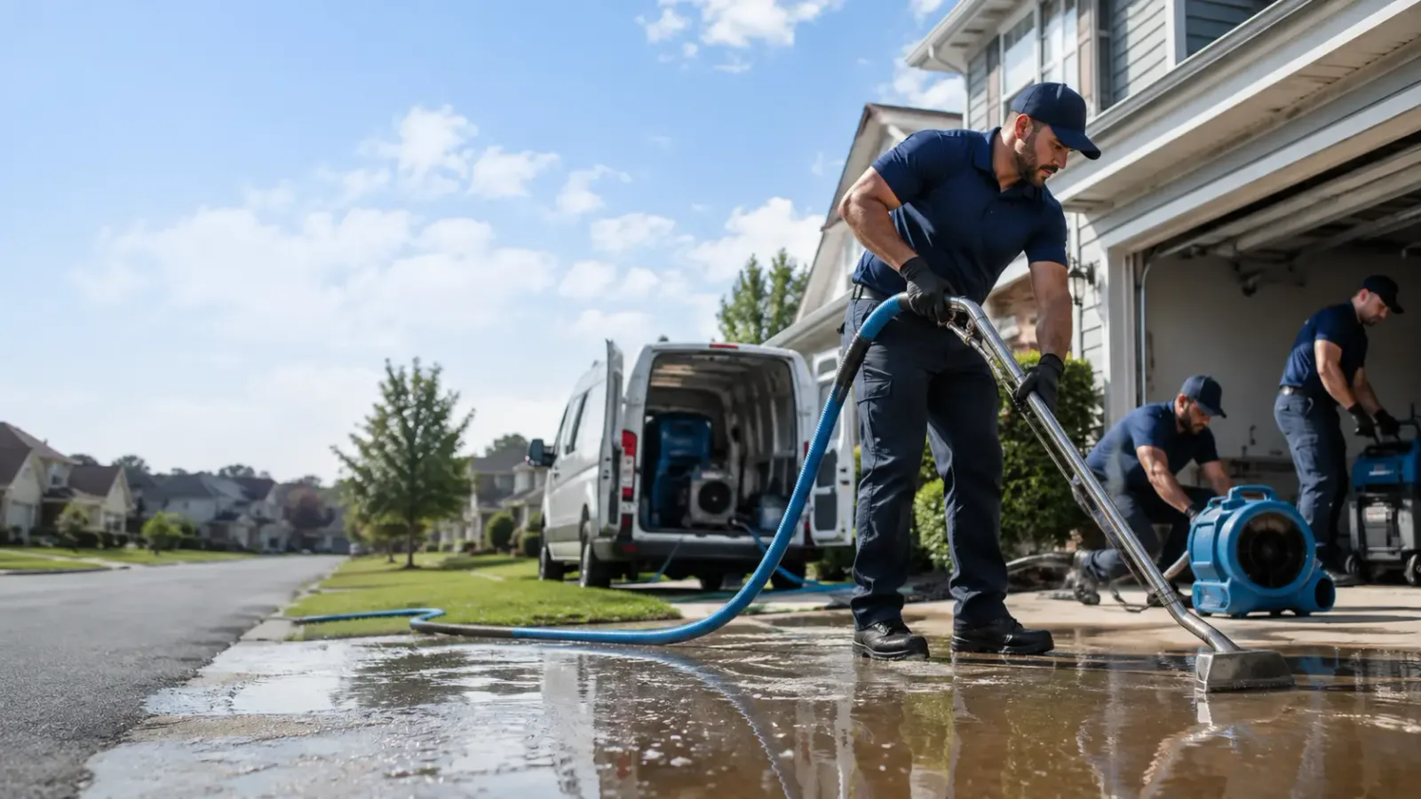 Flood Damage Restoration in Hitchcock, OK